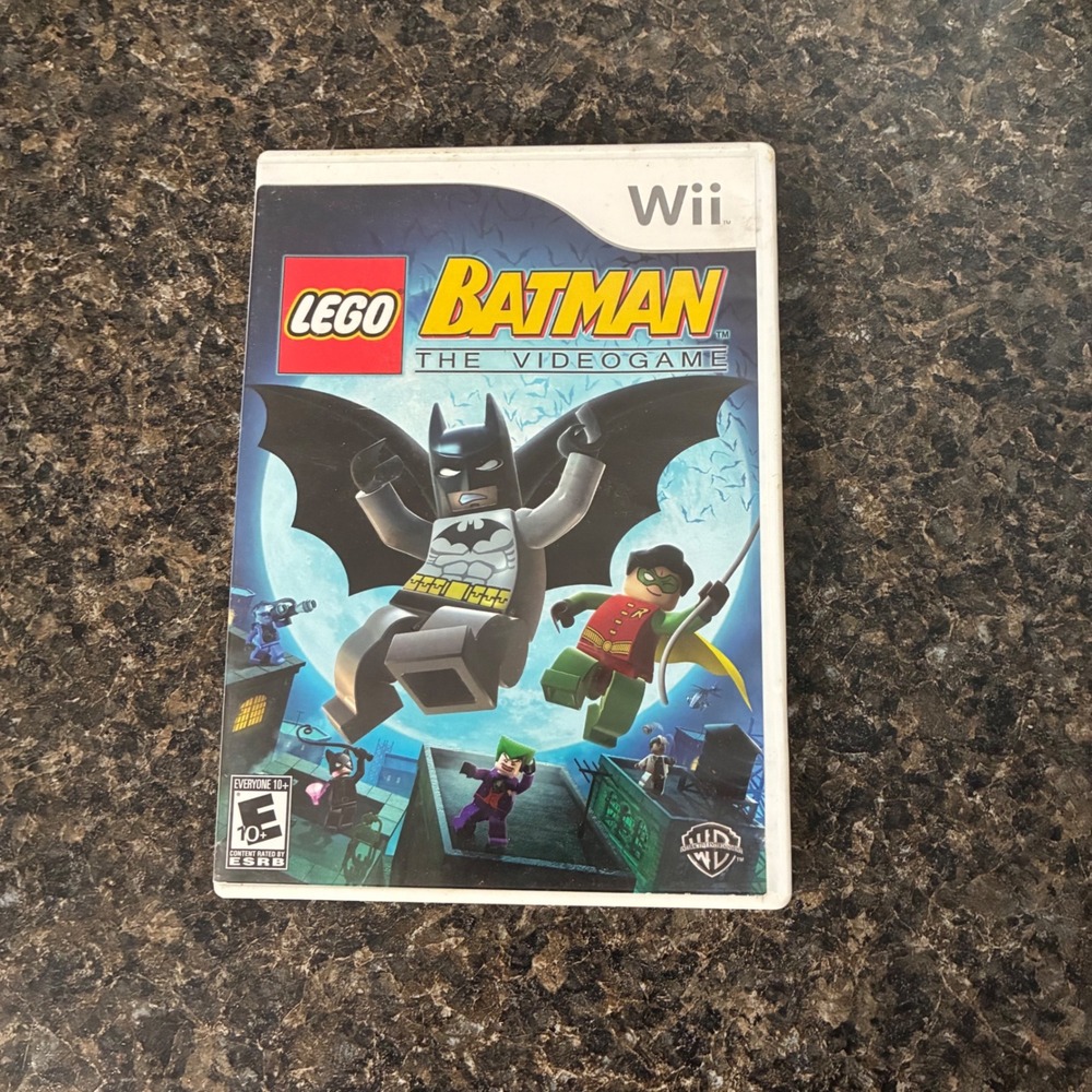 LEGO Batman The Videogame Nintendo Wii RVL P RLBE Complete CIB